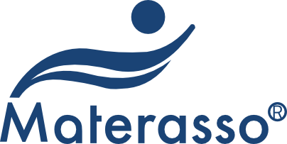 Logo azul materasso
